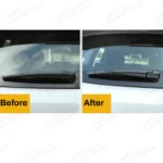 Fits 2020-2022 Toyota Highlander Rear Window Rain Wiper Decorative Cover Trim (Carbon Fiber Print) - Image 6