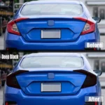Fits 2016-2021 Honda Civic Sedan Taillights Light Left Right Covers Reflectors - Image 6