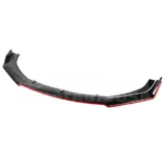 Fit Honda Civic Sedan 2017-2021 Red Trim Performance Front Bumper Lip - Image 2