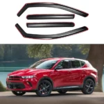 Fits 2023-2025 Dodge Hornet In-Channel Window Visors Rain Guards Shade Deflectors