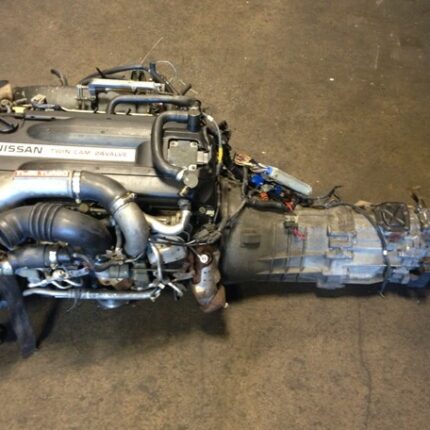 JDM NISSAN SKYLINE GTR RB26DETT R33 ENGINE WITH MT TRANSMISSION