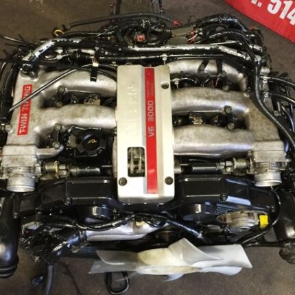 JDM NISSAN 300ZX VG30DETT TWIN TURBO ENGINE AUTOMATIC TRANSMISSION WIRING ECU