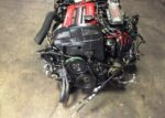 JDM MITSUBISHI 4G63T TURBO CYCLONE 6 BOLT ENGINE WITH MT 5 SPEED AWD TRANSMISSION