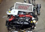 JDM SUBARU WRX STI EJ20T ENGINE TURBO VF42 MT 6 SPEED TRANSMISSION DCCD RA-R ECU BREMBO KIT BRAKES - Image 5