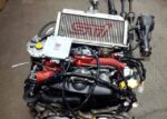 JDM SUBARU WRX STI EJ20T ENGINE TURBO VF42 MT 6 SPEED TRANSMISSION DCCD RA-R ECU BREMBO KIT BRAKES - Image 2