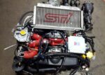JDM SUBARU WRX STI EJ20T ENGINE TURBO VF42 MT 6 SPEED TRANSMISSION DCCD RA-R ECU BREMBO KIT BRAKES - Image 4