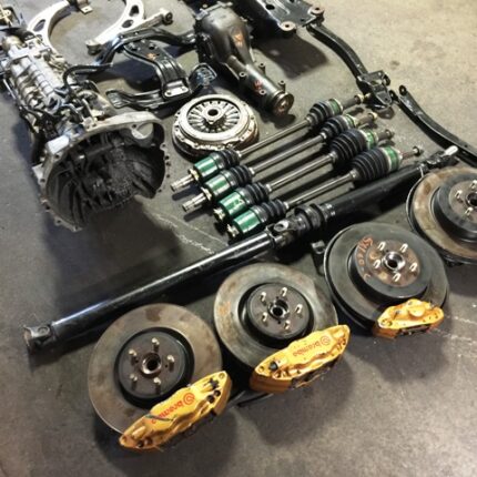 JDM SUBARU STI TY856WB1CA TRANSMISSION BREMBO KIT DIFF SUBFRAME
