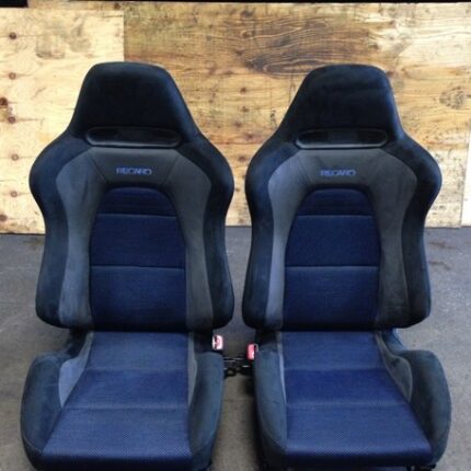 JDM MITSUBISHI LANCER EVOLUTION OEM RECARO SEATS CT9A EVO 8 PAIR