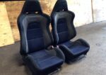 JDM MITSUBISHI LANCER EVOLUTION OEM RECARO SEATS CT9A EVO 8 PAIR - Image 3