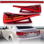 Fits 2006-2012 Lexus IS250 350 Full LED Tail Lights Sequential Assembly - Image 4
