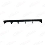 Fits 2013-20 Lexus IS300 IS350 Shark Curved Gloss Black Rear Bumper Diffuser - Image 7