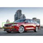 Fits Chevrolet Impala 2014-2020 Chrome Trim Upper Front Bumper Grille 1Pc - Image 3