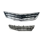 Fits Chevrolet Impala 2014-2020 Chrome Trim Front Upper & Lower Grill/Grille Set 2Pc - Image 3