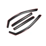 In-Channel Rain Guard Side Window Visor Vent Deflectors For Subaru Impreza 2017-2025 - Image 4