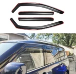 In-Channel Rain Guards Window Visors Vent Deflectors For 2014-2024 Infiniti QX80