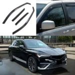 Fit 2024-2025 Acura ZDX In-Channel Rain Guards Window Visors Sun Wind Snow Vent Side Deflectors