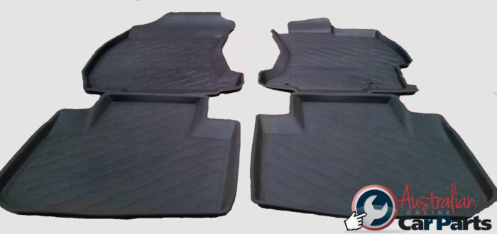 Rubber Mats 2015-2021 suitable for Subaru Outback Genuine FR & RR SET NEW J5010AL100 - Image 1
