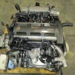 JDM 1JZGTE NON VVTi 2.5L Twin Turbo Engine Supra Chaser 2JZ R161 Trans