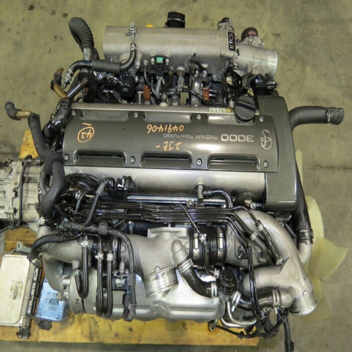 JDM 1JZGTE NON VVTi 2.5L Twin Turbo Engine Supra Chaser 2JZ R161 Trans - Image 1