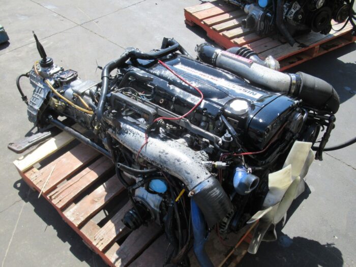 JDM NISSAN SKYLINE GTR RB26DET ENGINE AWD TRANS RB26DETT TURBO MOTOR - Image 1