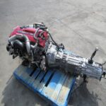 JDM NISSAN SKYLINE R34 GTR RB26DET ENGINE 6 SPEED GETRAG TRANSMISSION RB26DETT