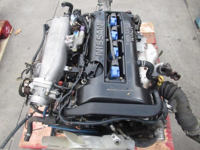 JDM NISSAN SR20DET S15 ENGINE 5SPEED TRANSMISSION + MAF + SPLITFIRE COIL + HKS - Image 2