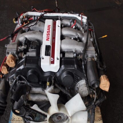 JDM Nissan 300zx Z32 Twin Turbo Engine 5 Speed Transmission Harness ECU VG30DETT