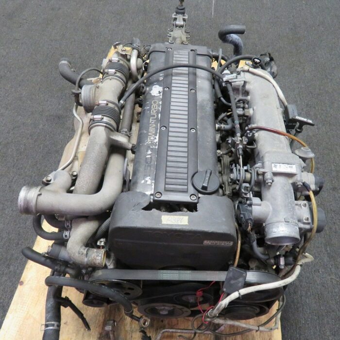JDM Supra 2JZGTE Twin Turbo Engine 6 Speed V161 Getrag, - Image 3