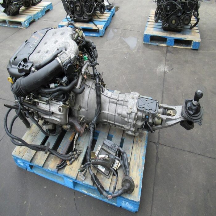 JDM VQ35DE NISSAN 350Z Z33 ENGINE 6 SPEED TRANSMISSION INFINITY G35 3.5L Motor - Image 1