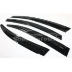Fit 2018-2024 Toyota Camry 3D Mugen Style Vent Window Visors Rain Sun Wind Guards Shade Deflectors - Image 2