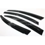 Fits 2021-2022 Nissan Rogue 3D Mugen Style Vent Window Visors Rain Sun Wind Guards Shade Deflectors - Image 4