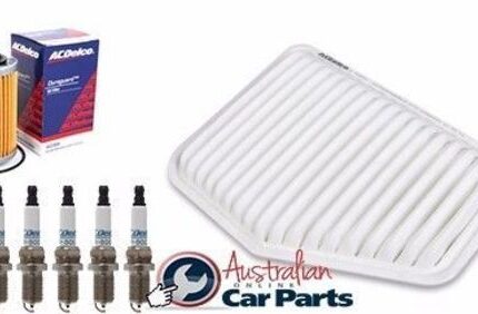 Service Kit OIL AIR FILTER SPARK PLUGS ACDelco suits LPG HOLDEN Commodore VE V6
