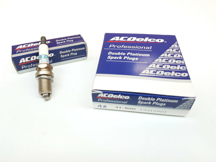 Spark Plugs 6 Pack Acdelco Double Platinum 41800 Vectra Rodeo Jackaroo Monterey - Image 1