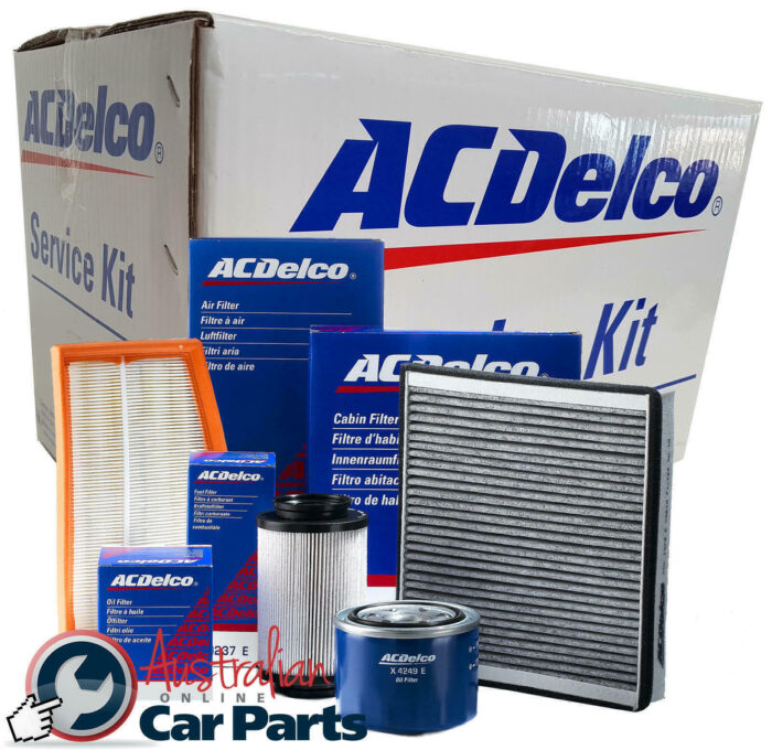 Oil Air Filter & Spark Plugs Service Kit for Holden Commodore VF 3.0l 2013-2017 - Image 1