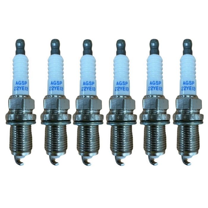 Genuine Spark Plugs set of 6 for Ford Falcon BF/Territory SY Petrol AGSP22YE13 Iridium - Image 1