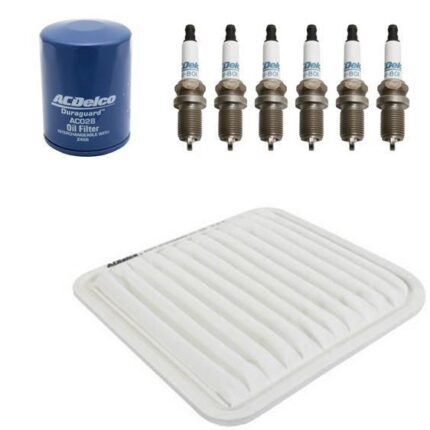 SERVICE KIT OIL AIR FILTERS STD SPARK PLUGS ACDelco suitable for MITSUBISHI 380 2005-2008