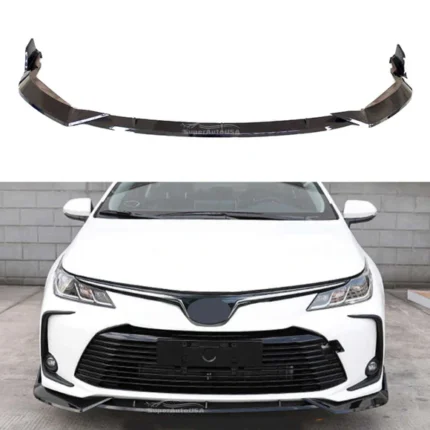 Front Splitter Lip Bumper Spoiler Fits 2020-2025 Toyota Corolla SE XSE