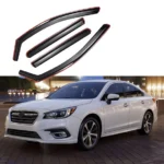 Fit 2015-2019 Subaru Legacy In-Channel Vent Window Visors Rain Sun Wind Guards Shade Deflectors