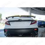 For Subaru WRX STI 2020-Up JDM GT VIP Style Glossy Black Rear Trunk Spoiler Wing - Image 8