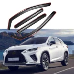 Fit 2016-2022 Lexus Rx350 In-Channel Vent Window Visors Rain Sun Wind Guards Shade Deflectors