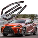 Fit 2019-2024 Lexus UX250 250h In-Channel Vent Window Visors Rain Sun Wind Guards Shade Deflectors