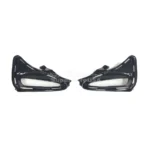 Fits 2017-2019 Toyota Corolla L XLE LE DRL Fog Light Bezel Left Right Covers - Image 3