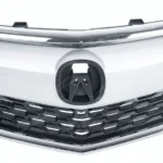 Fits Acura MDX 2014-2016 Gloss Black/Chrome Front Grill Bumper Grille Assembly - Image 7