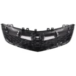 Fits Acura MDX 2014-2016 Gloss Black/Chrome Front Grill Bumper Grille Assembly - Image 10