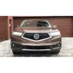 Fits 2017-2020 Acura MDX Chrome Trim Front Bumper Upper Grill/Grille Assembly - Image 8