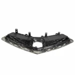 Fits 2017-2020 Acura MDX Chrome Trim Front Bumper Upper Grill/Grille Assembly - Image 5