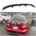 Fit Toyota Corolla 2008-2018 JDM GT Style Gloss Black Rear Trunk Wings Spoiler - Image 3