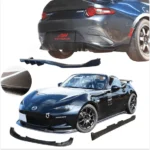 Full Body Kit Set Front Splitter Side Skirt Rear Diffuser- Carbon Fiber Fits Mazda MX5 ND/ND2 (2016-24)