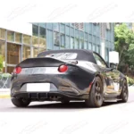 Fits 2016-2024 Mazda MX5 ND DT Style Unpainted Ducktail Rear Trunk Spoiler Wing - Image 4