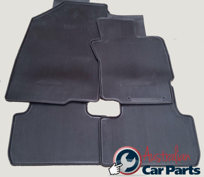 Floor Mats Rubber auto suitable for Mitsubishi CJ LANCER 2007-2015 BLACK MZ350133 New Genuine - Image 1